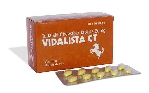 Vidalista CT 20mg tadalafil chewable tablets