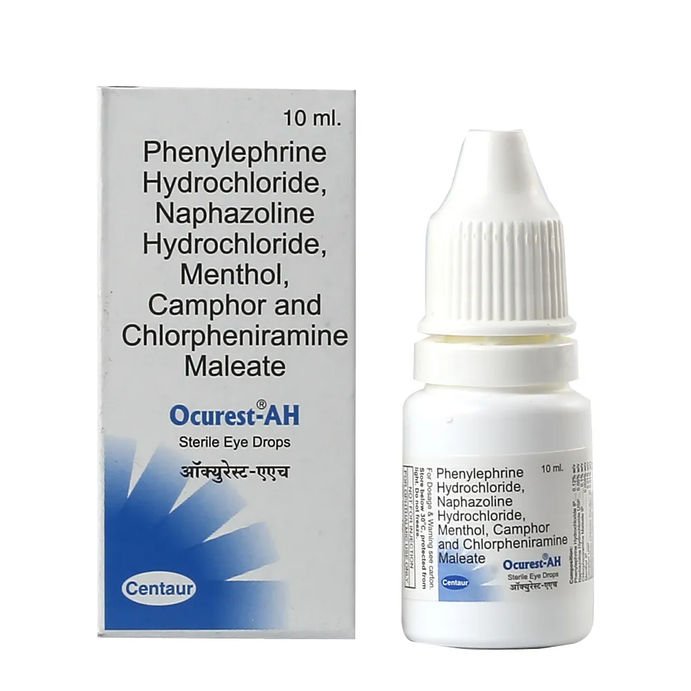 Buy Ocurest-AH Eye Drops for Allergic Conjunctivitis Relief | MedsBase