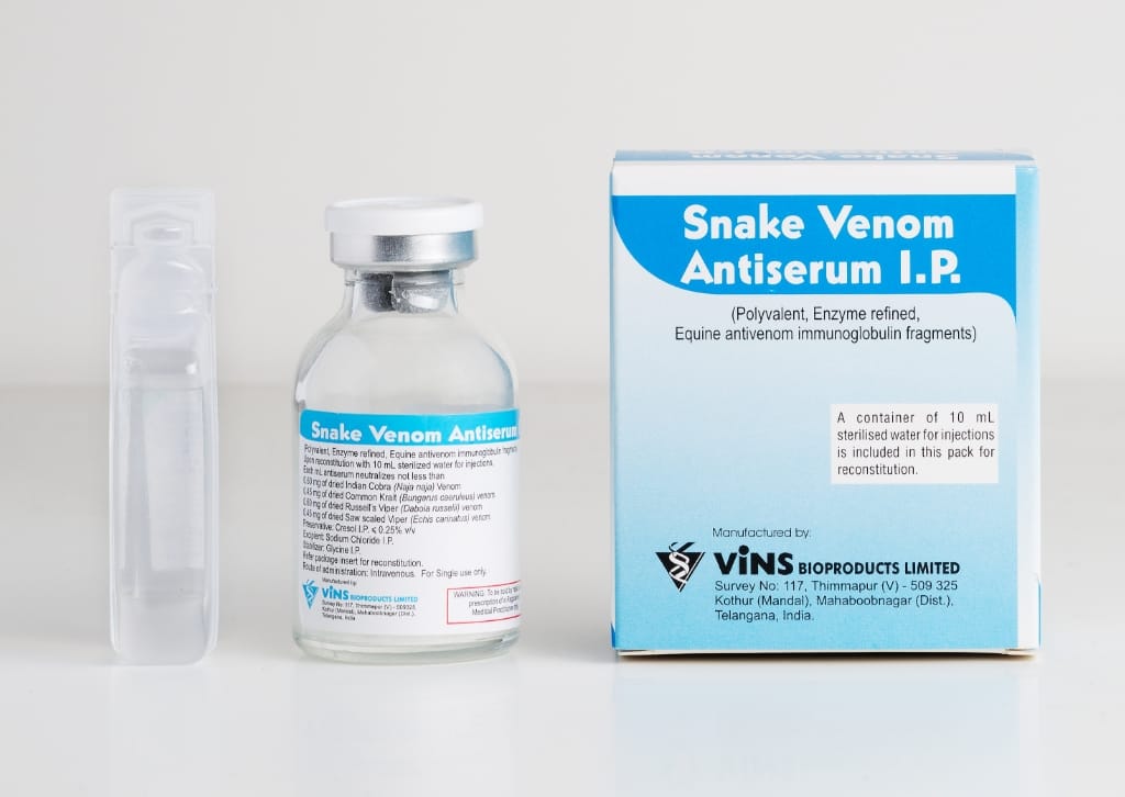 Buy Snake Venom Antiserum for Snakebite Treatment MedsBase