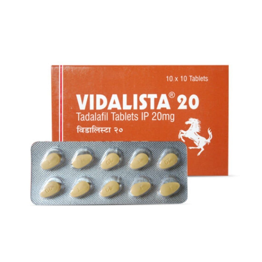 Vidalista tadalafil 20 mg tablets — generic Cialis for ED and BPH at MedsBase