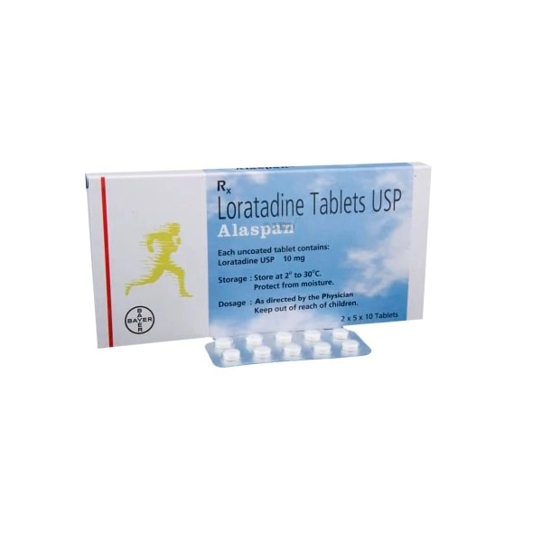Alaspan-10-Mg alaspan tablet,loratadine tablet,claritin generic