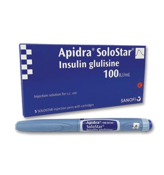 apidra solostar insulin glulisine