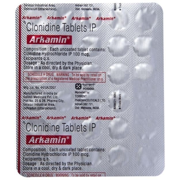 Arkamin arkamin clonidine