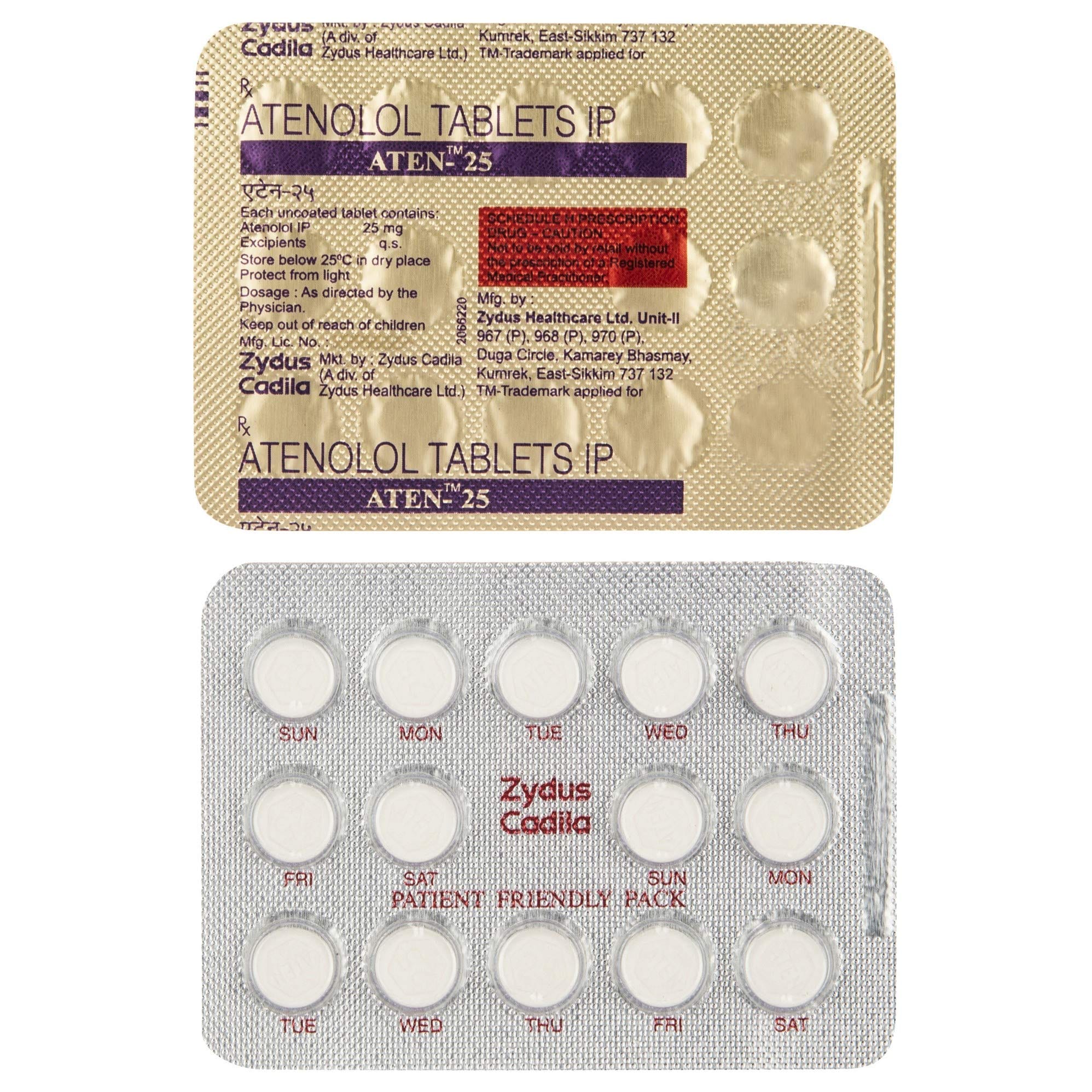 Version 1.0.0 aten atenolol
