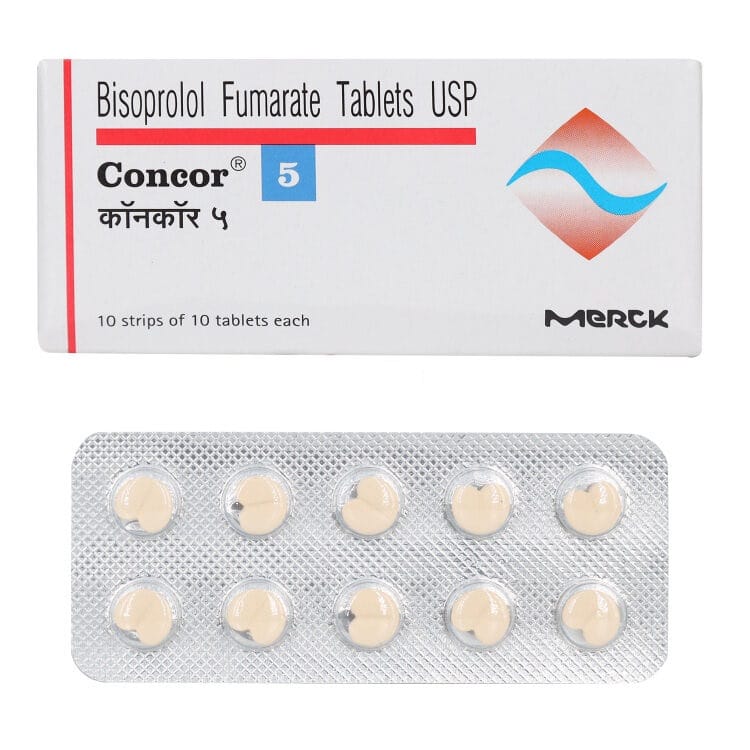 Concor-5-mg concor bisoprolol
