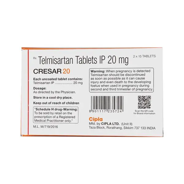 cresar telmisartan