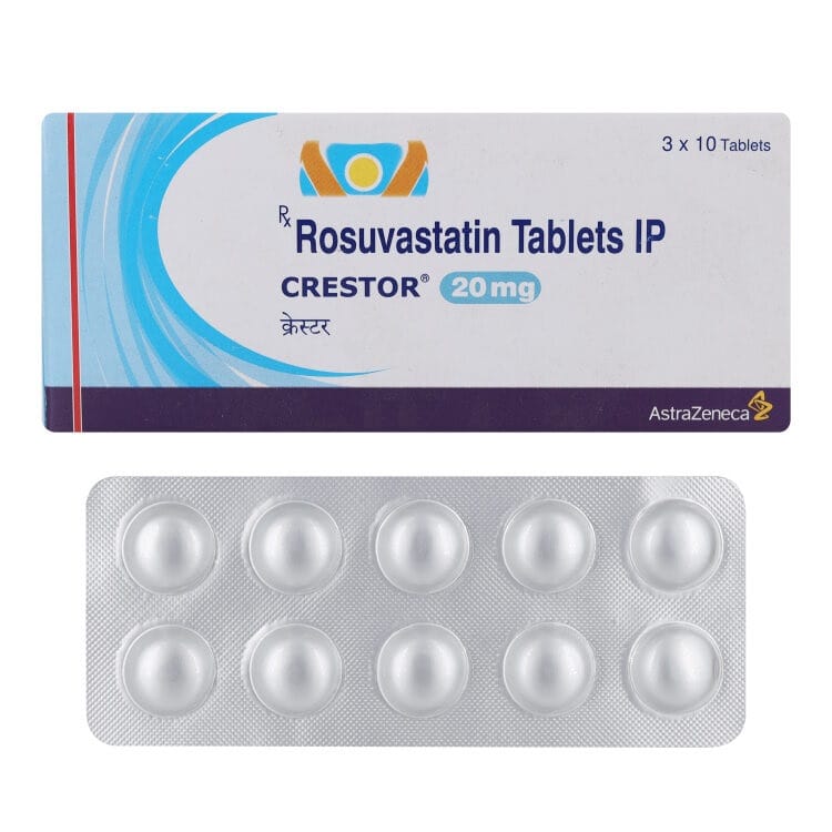 Crestor-20 crestor rosuvastatin