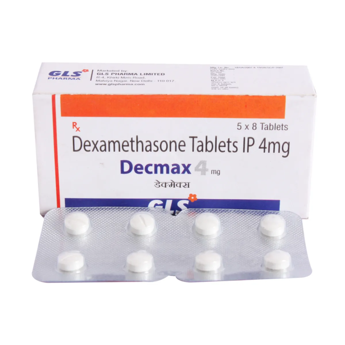 Decmax decmax dexamethasone 4 mg