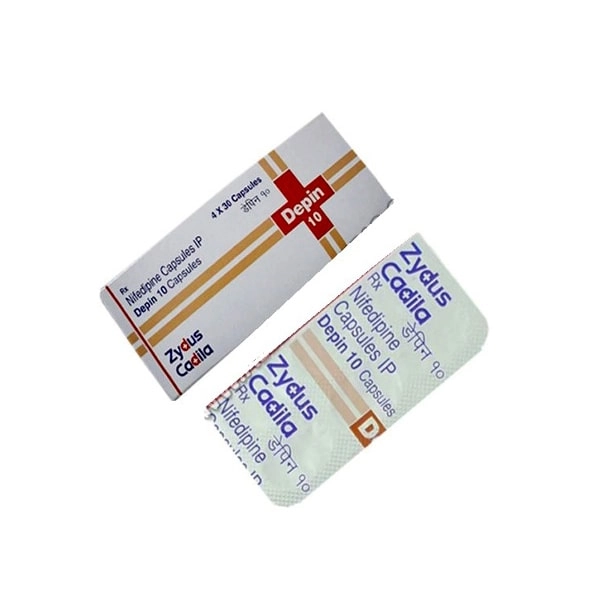 Depin-10-Mg nifedipine 10 mg