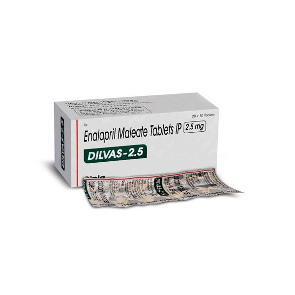 Dilvas-2,5-Mg dilvas enalapril