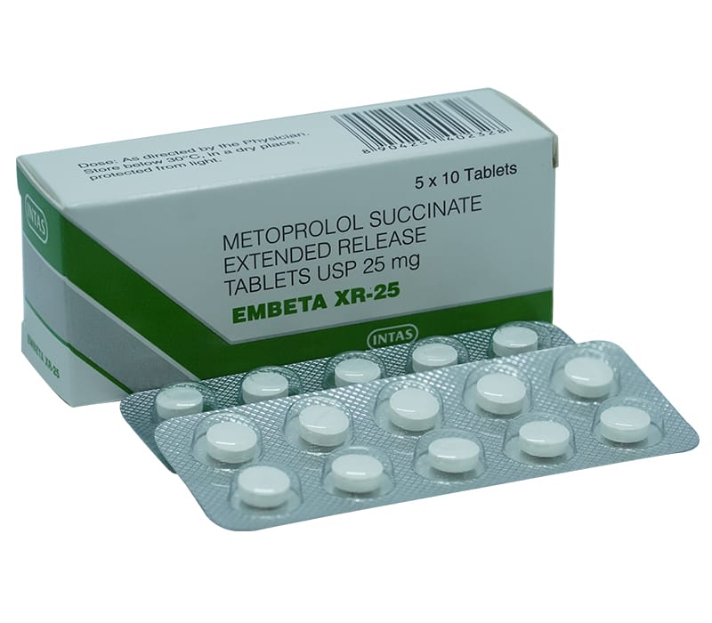 Embeta-XR-25 metoprolol 25 mg er