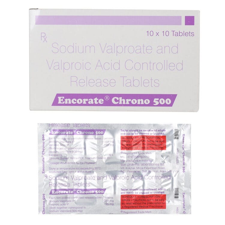 valproate extended release