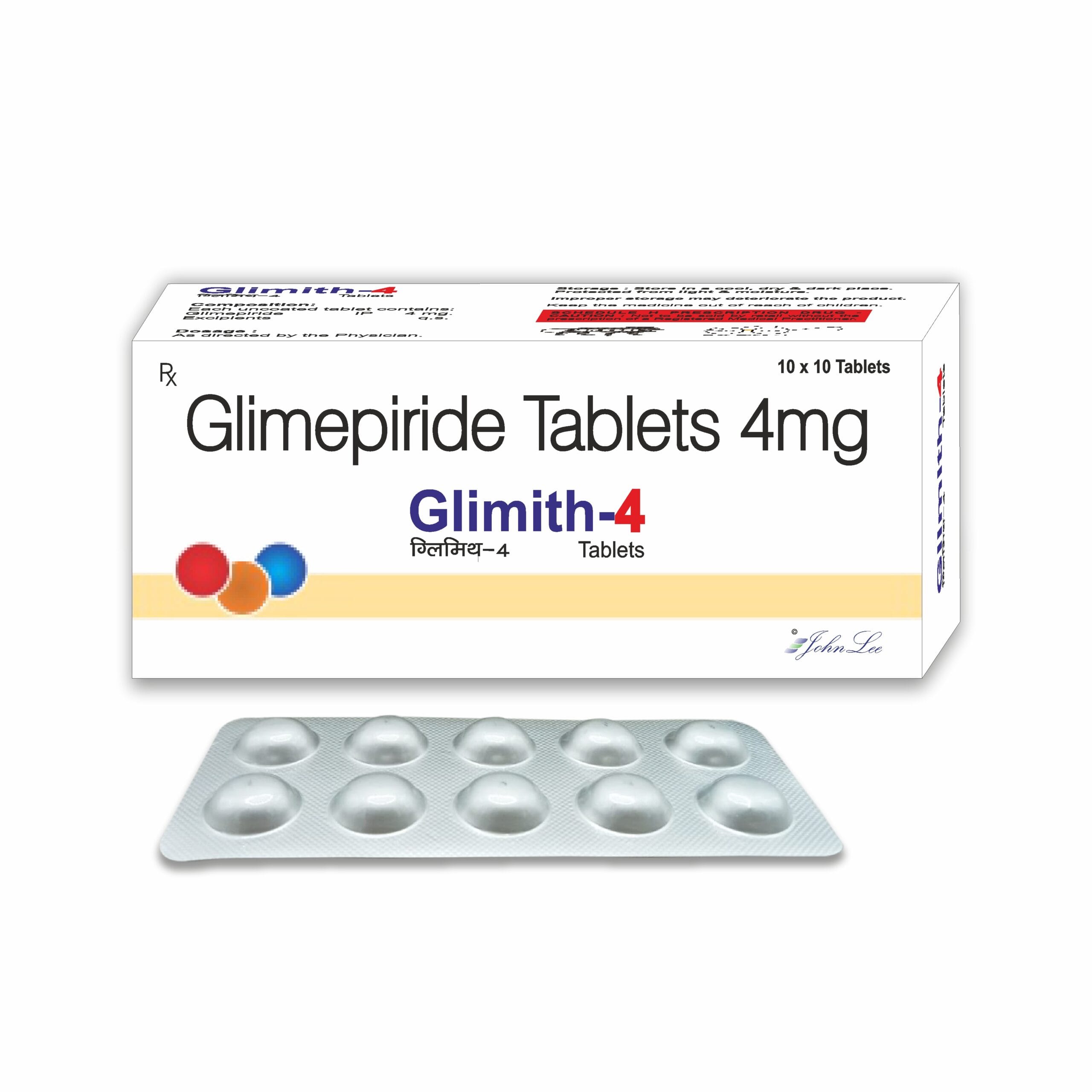 Glimith-4-mg glimith glimepiride