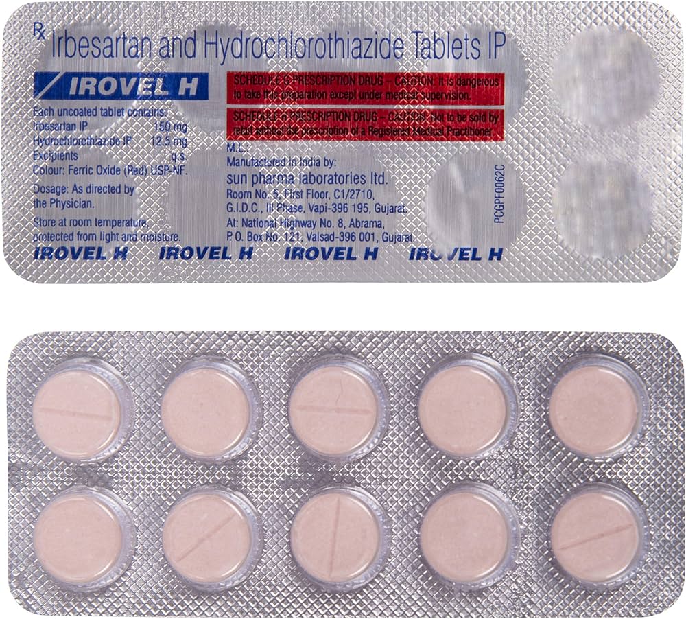 irovel h irbesartan hctz