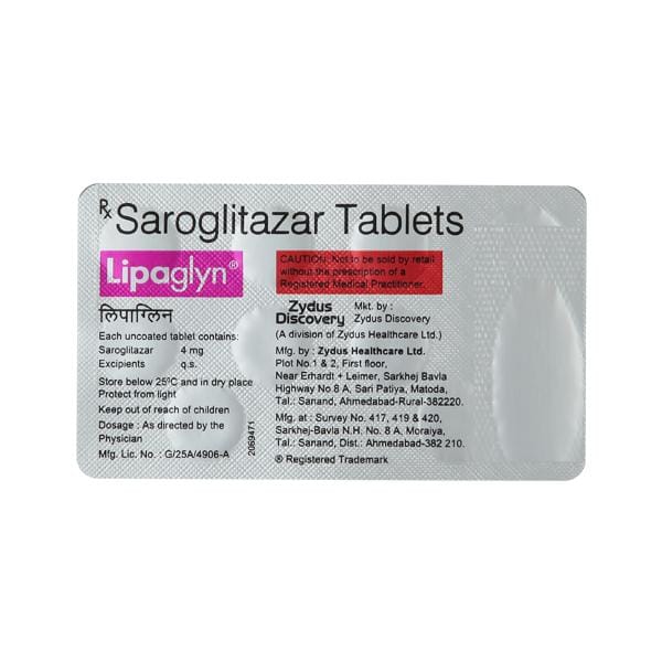 lipaglyn saroglitazar