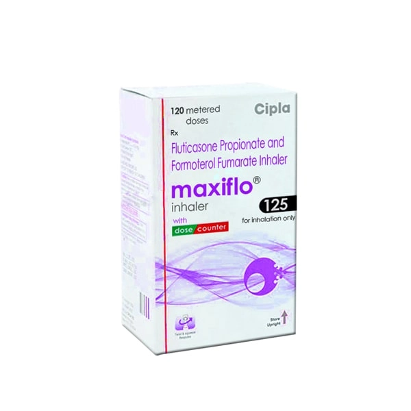 Maxiflo-Inhaler-125 maxiflo inhaler,fluticasone formoterol,flutiform generic