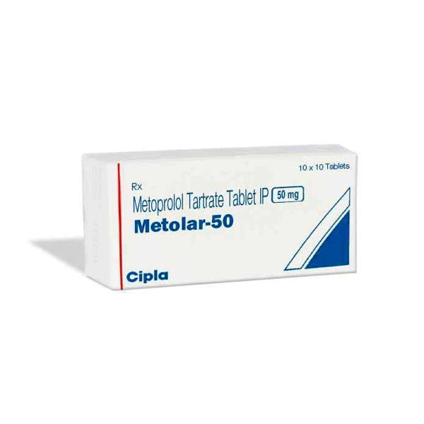 Metolar-50-Mg metoprolol tartrate