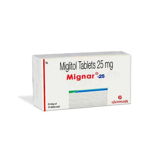 Mignar-25-Mg-1 mignar miglitol
