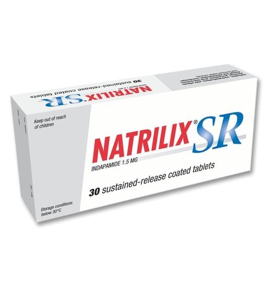 natrilix sr indapamide