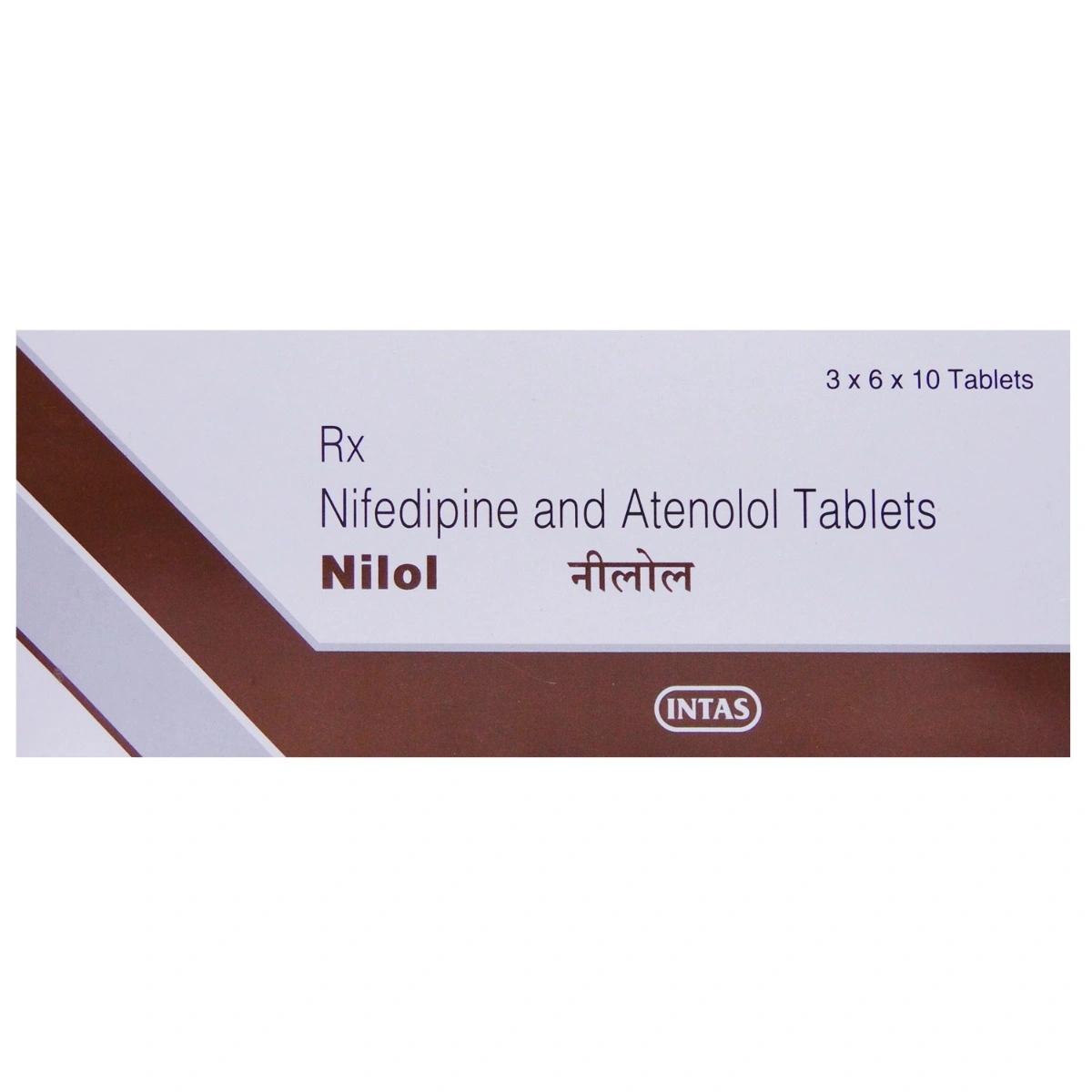 Nilol atenolol nifedipine combination