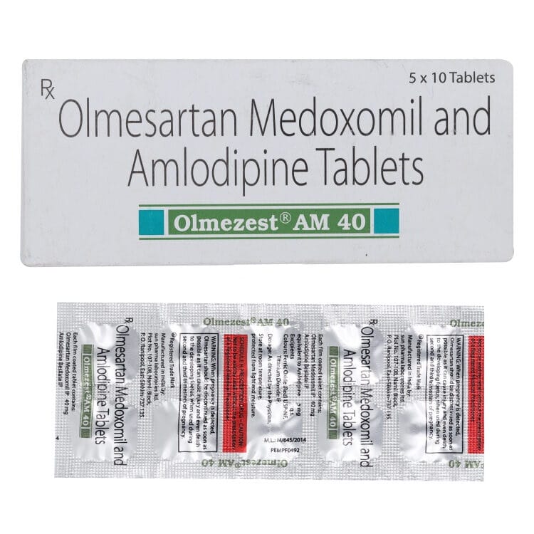 OLMEZEST-AM olmezest am olmesartan amlodipine