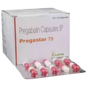 Pregastar 75 mg (Pregabalin) — Neuropathic Pain & Anxiety