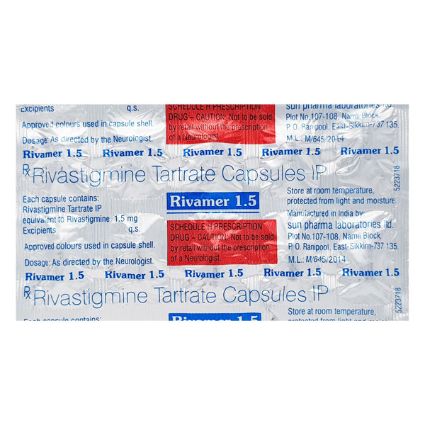 Rivamer-1.5 rivamer rivastigmine