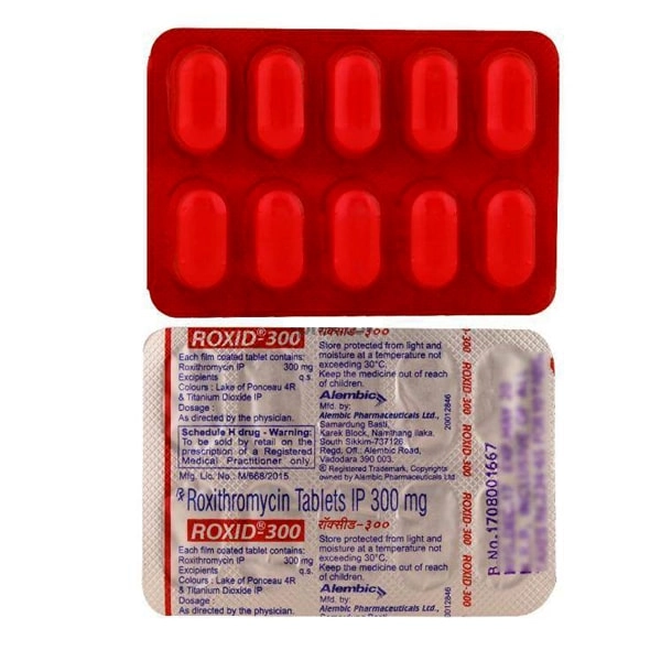 Roxid-300-Mg buy roxithromycin online
