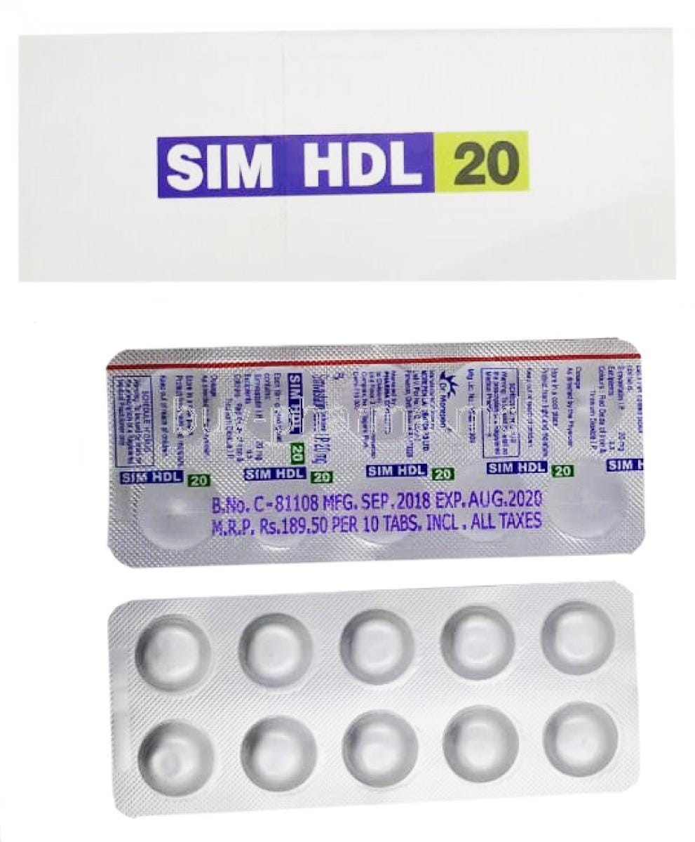 Sim-Hdl-20 sim hdl simvastatin