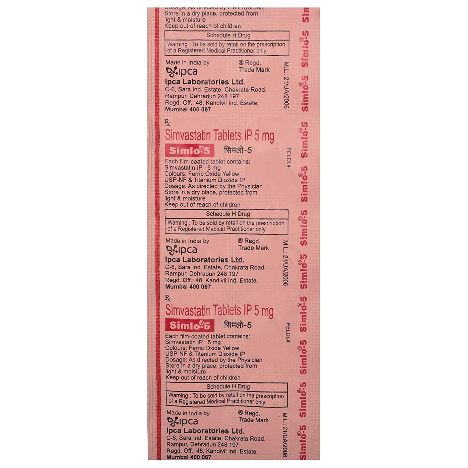 simlo 5 simvastatin