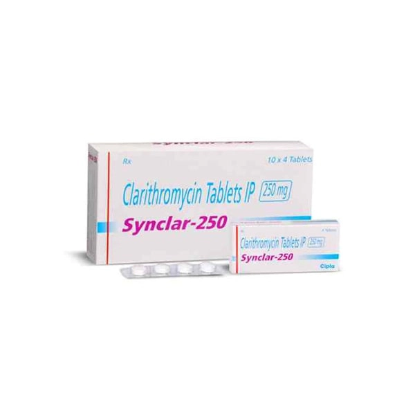 Synclar-250-Mg buy clarithromycin online