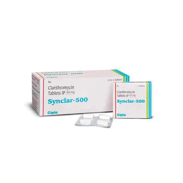 Synclar-500-Mg buy clarithromycin online