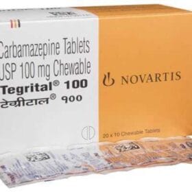 Tegrital 100 mg Chewable (Carbamazepine) — Trigeminal Neuralgia & Seizures