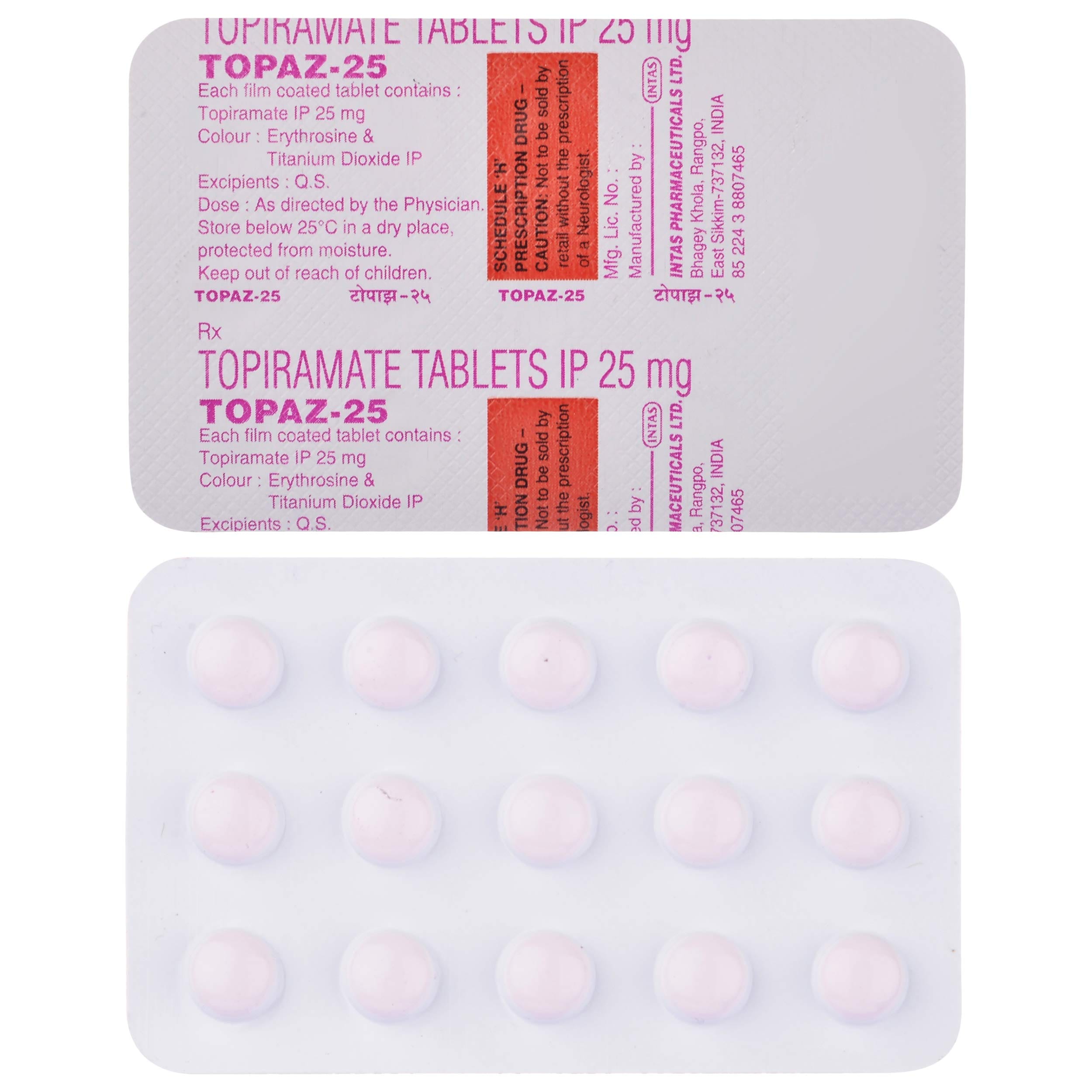 topaz topiramate