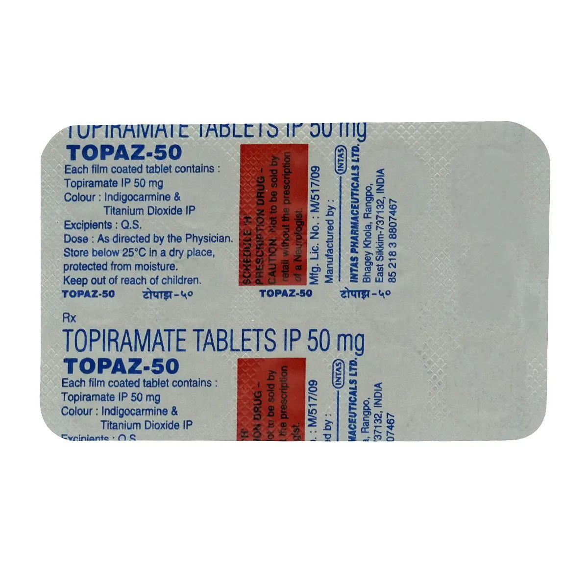 topaz topiramate