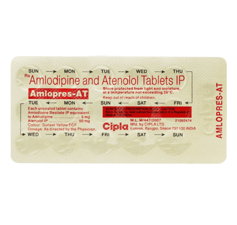 amlopres at amlodipine atenolol