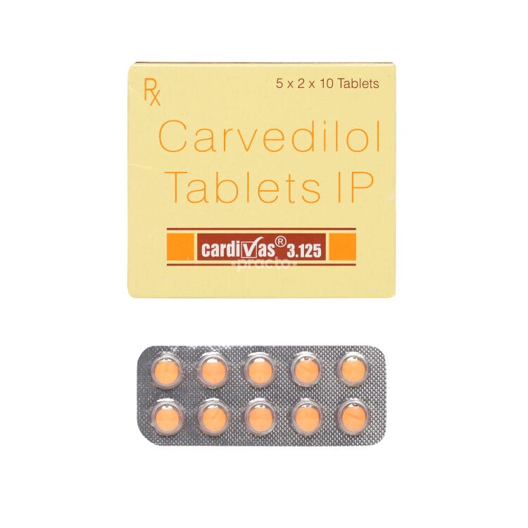 cardivas-3-125mg cardivas carvedilol
