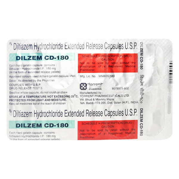 diltiazem cd
