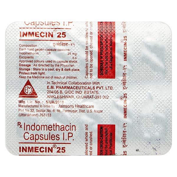 inmecin indomethacin