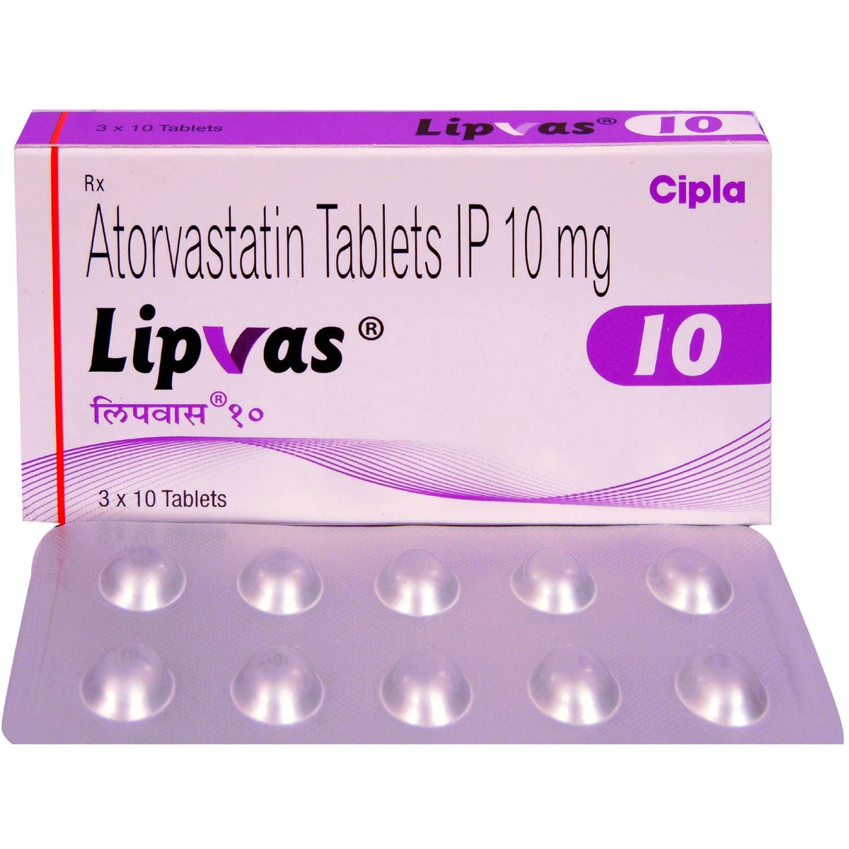 lipvas atorvastatin