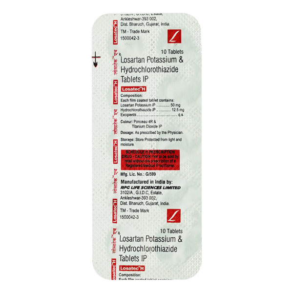 losatec h losartan