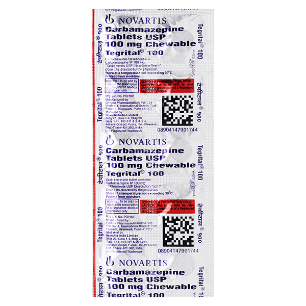 tegrital 100,carbamazepine chewable,trigeminal neuralgia tablet,buy carbamazepine