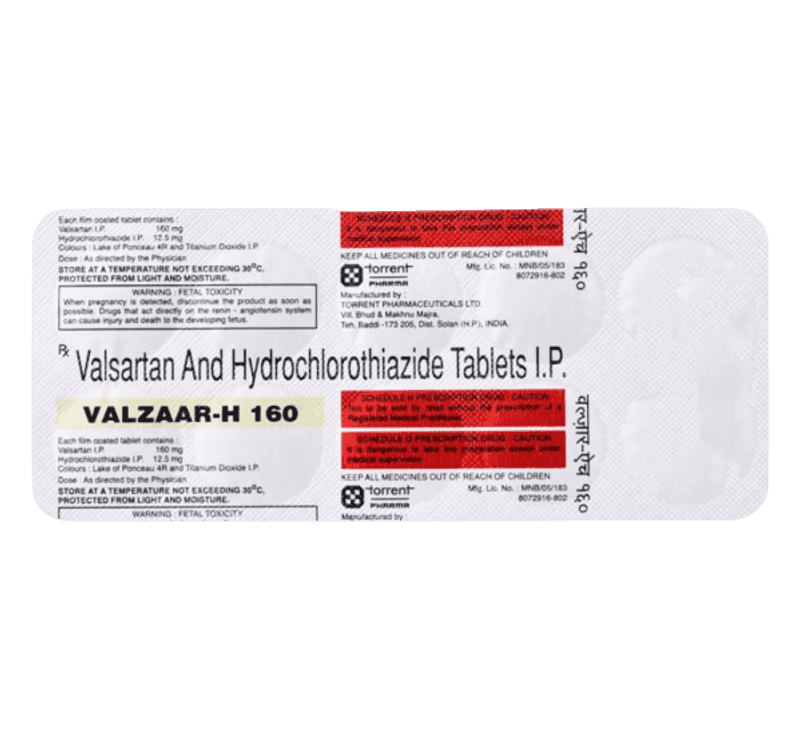 valzaar-h-160 valzaar h valsartan