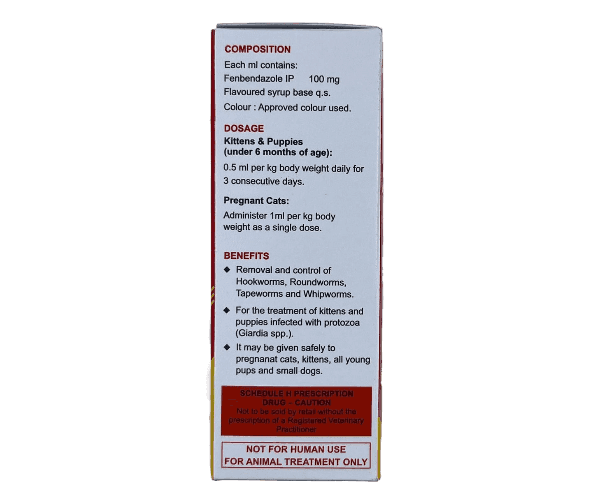 fenever pet suspension Fenbendazole