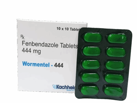 fenbendazole wormentel 444 mg