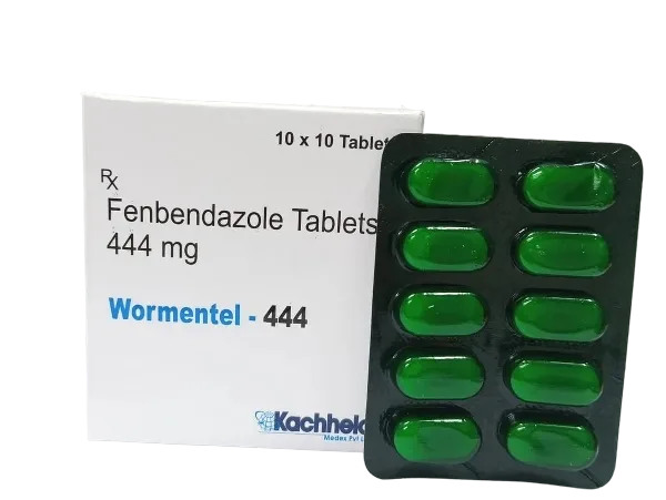 fenbendazole wormentel 444 mg