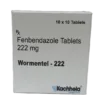wormentel 222mg Ivermectin & Fenbendazole Combo Pack