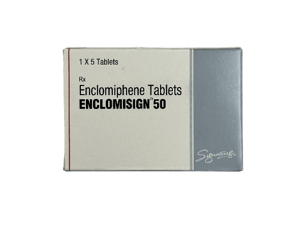 Enclomiphene citrate tablet Enclomisign 50 mg Enclomiphene citrate tablet Enclomisign 50 mg