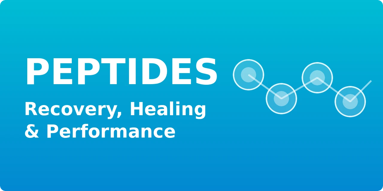 Peptides for recovery, healing and performance