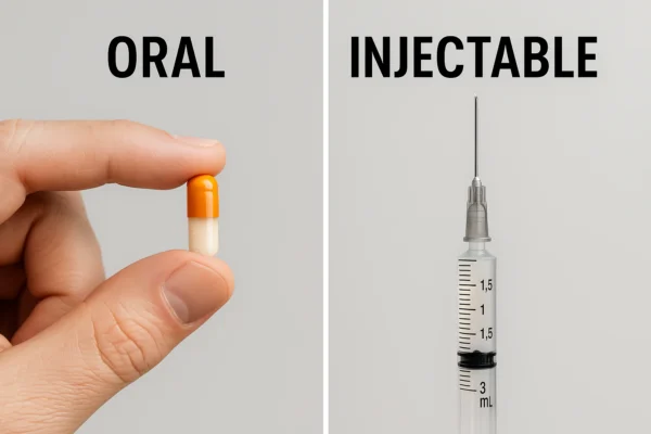 BPC-157 Oral vs Injectable